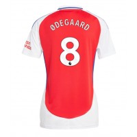 Fotballdrakt Dame Arsenal Martin Odegaard #8 Hjemmedrakt 2024-25 Kortermet